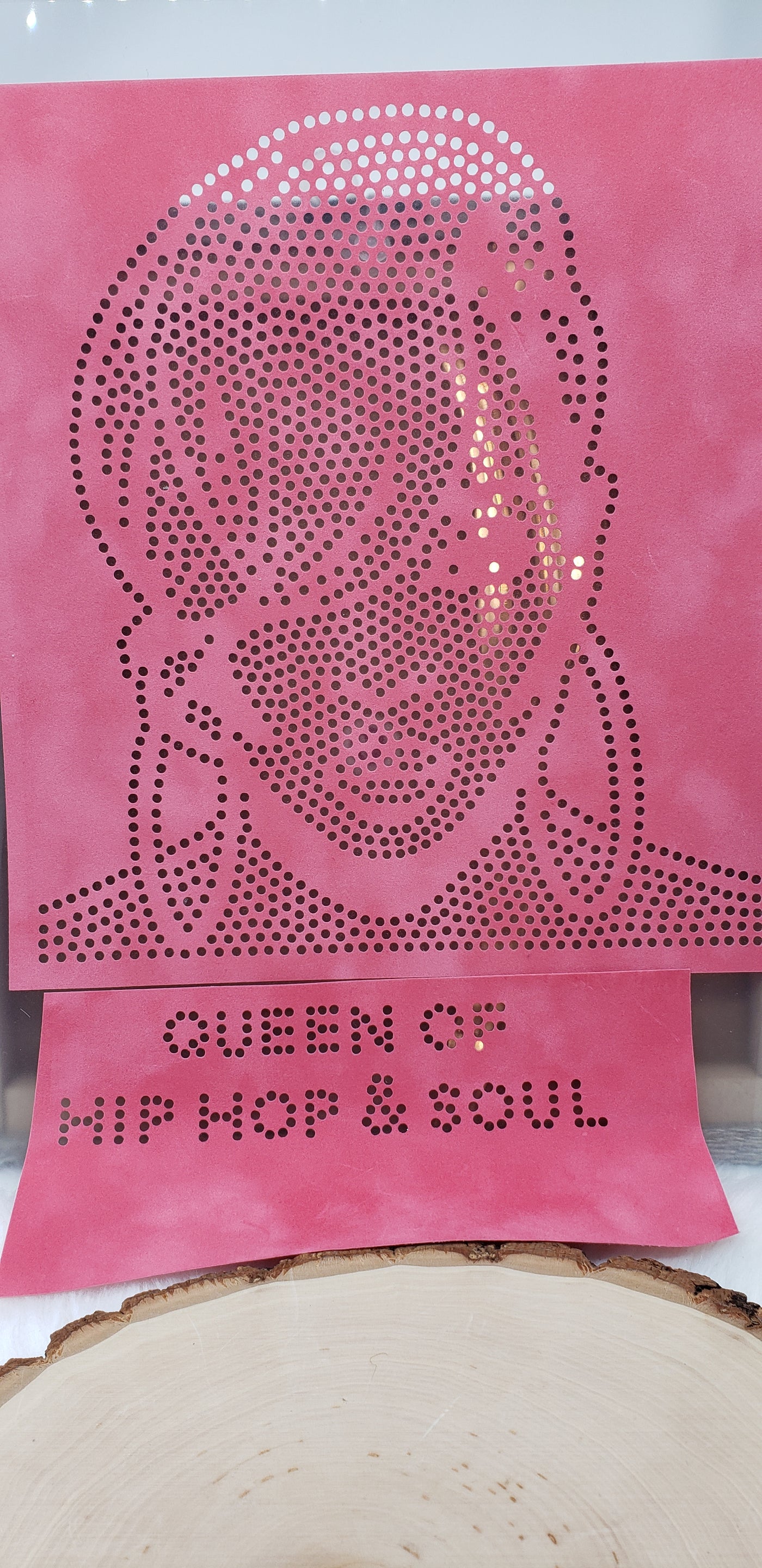 Mary J. Blige rhinestone template - Charmed By TJ