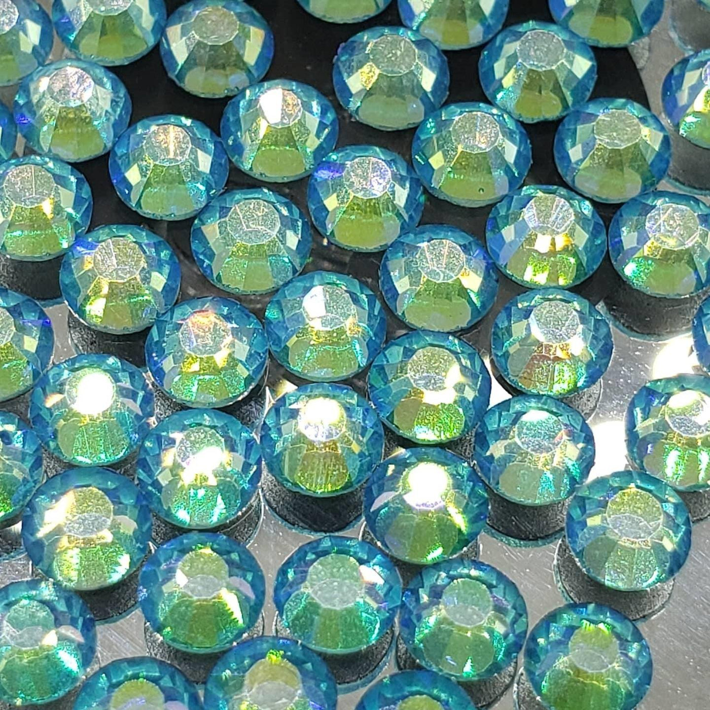 Aquamarine AB Glass Rhinestones